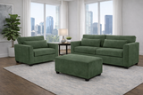Washington Pine 2-Piece Living Room Set (Sofa & Oversized Chair)