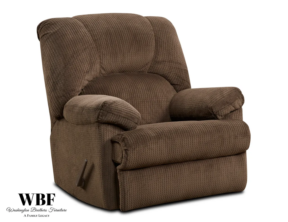 Washington Chocolate Rocker Recliner