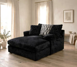 7800 Zig Onyx Chaise Lounge from Happy Homes - Luna Furniture