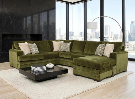 Delta Pine Olive Reversible Sectional from Happy Homes - Luna Furniture