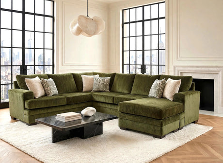 Delta Pine Olive Reversible Sectional from Happy Homes - Luna Furniture