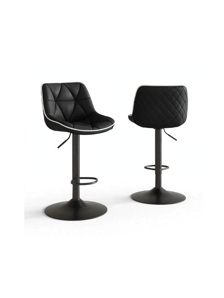 1208 Black - Barstools from Happy Homes - Luna Furniture