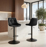 1208 Black - Barstools from Happy Homes - Luna Furniture