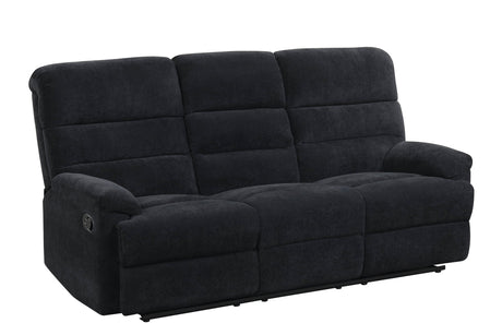 Albert50 - 3PC Reclining Set (Black) from Happy Homes - Luna Furniture