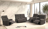 Albert Brown 3-Piece Reclining Living Room Set