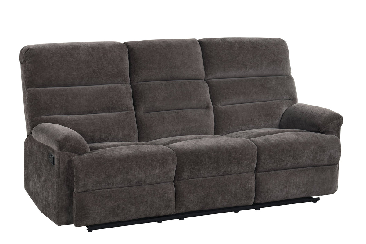 Albert Brown 3-Piece Reclining Living Room Set