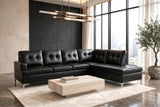 Velmora Vintage Black Sectional from Happy Homes - Luna Furniture