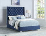 Tykocin Blue Diamond Queen Bed from Happy Homes - Luna Furniture