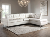 Vintage White Sectional from Happy Homes - Luna Furniture