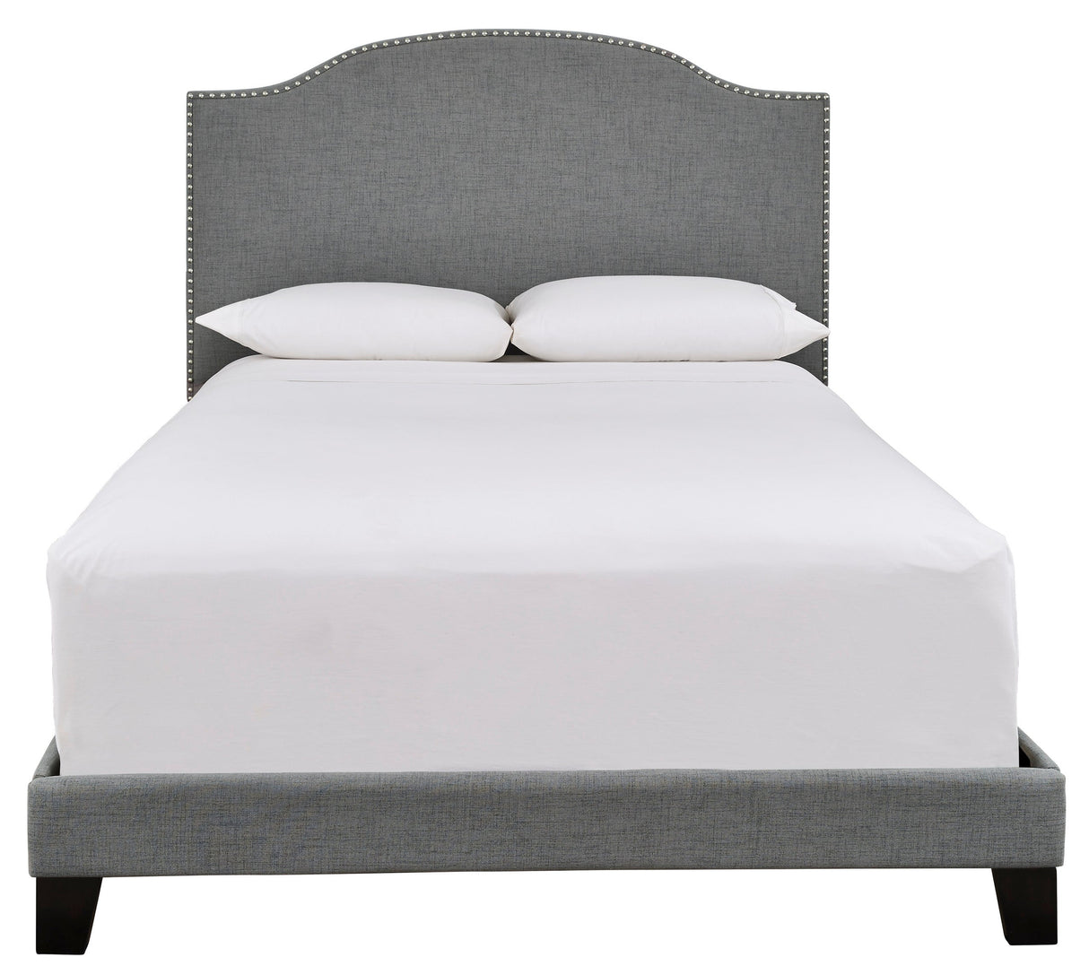 Inigo Gray King Platform Bed from Happy Homes - Luna Furniture