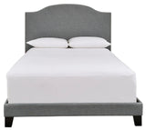 Inigo Gray King Platform Bed from Happy Homes - Luna Furniture