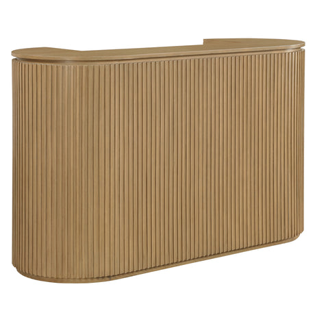 Colvin Toffee Reeded Bar from Steve Silver - Luna Furniture