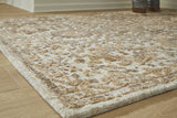 Sableridge Ivory/Taupe/Camel Medium Rug from Ashley Furniture - Luna Furniture