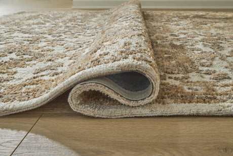 Sableridge Ivory/Taupe/Camel Medium Rug from Ashley Furniture - Luna Furniture