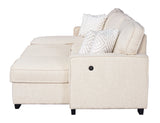 Sahara Beige Double Storage Chaise Sectional from Happy Homes - Luna Furniture