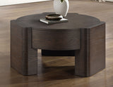 Salina 32.5″ Round Coffee Table with Casters from Steve Silver - Luna Furniture