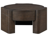 Salina 32.5″ Round Coffee Table with Casters from Steve Silver - Luna Furniture