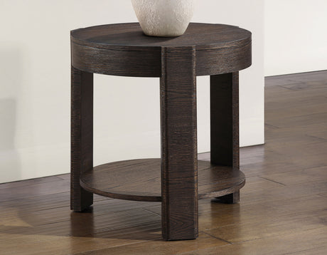 Salina Round End Table from Steve Silver - Luna Furniture