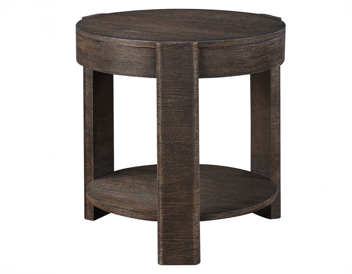 Salina Round End Table from Steve Silver - Luna Furniture