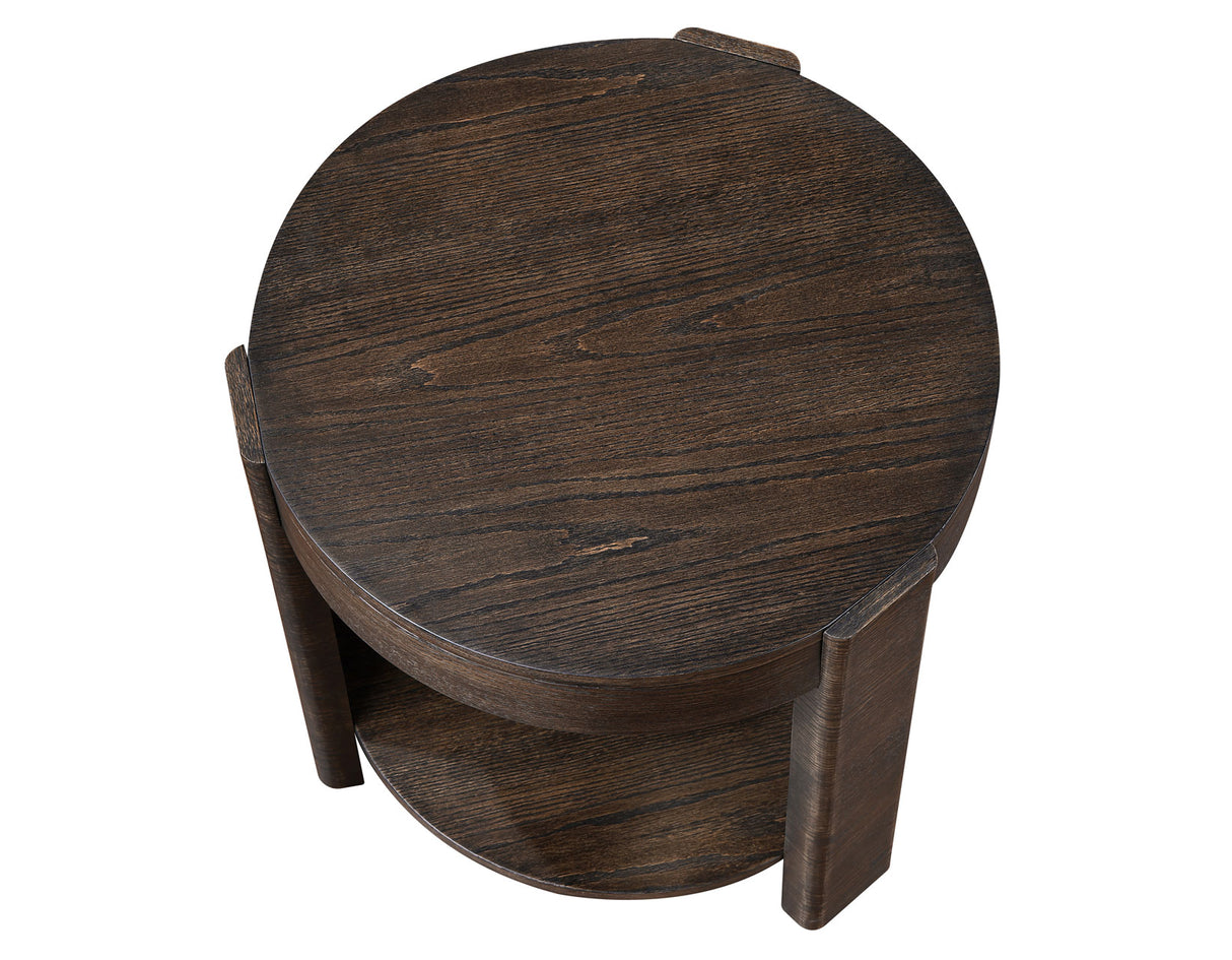 Salina Round End Table from Steve Silver - Luna Furniture