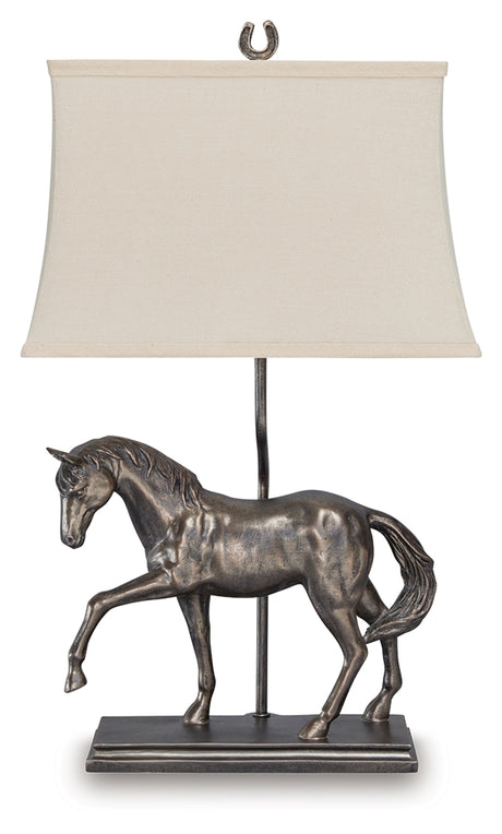 Sandorman Bronze Finish Table Lamp from Ashley - Luna Furniture
