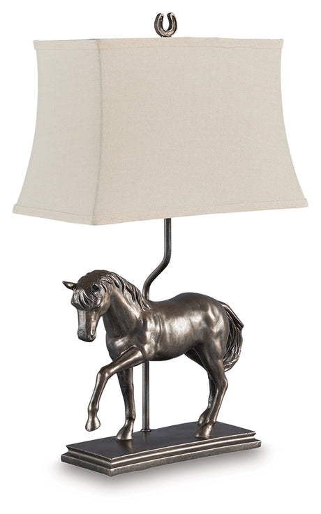Sandorman Bronze Finish Table Lamp from Ashley - Luna Furniture