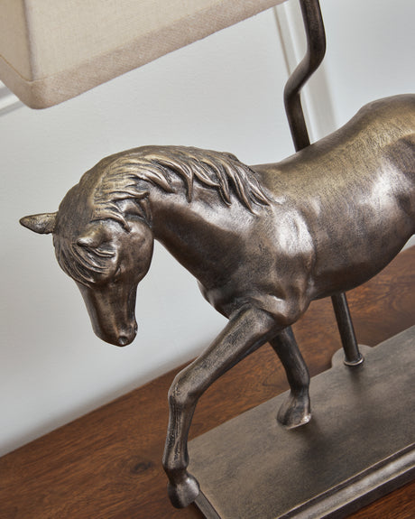 Sandorman Bronze Finish Table Lamp from Ashley - Luna Furniture