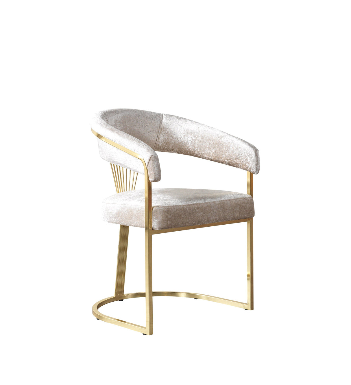 Santana Ivory Dining Chair from Nova Furniture - Luna Furniture