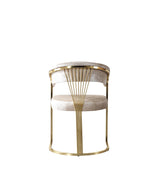Santana Ivory Dining Chair from Nova Furniture - Luna Furniture