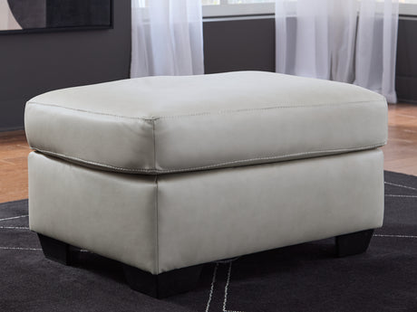 Santorine Bone Ottoman from Ashley - Luna Furniture