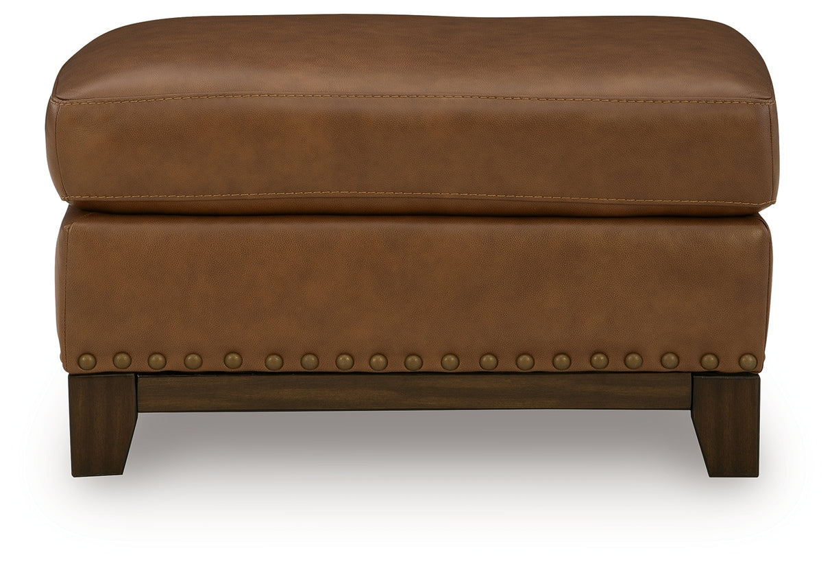 Saonara Amber Ottoman from Ashley Furniture - Luna Furniture