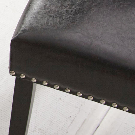 Verano Black PU Side Chair, Set of 2 from Steve Silver - Luna Furniture