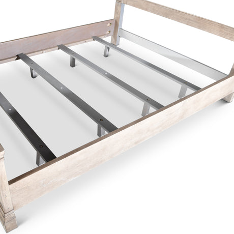 Highland Park King Bed, Waxed Driftwood from Steve Silver - Luna Furniture
