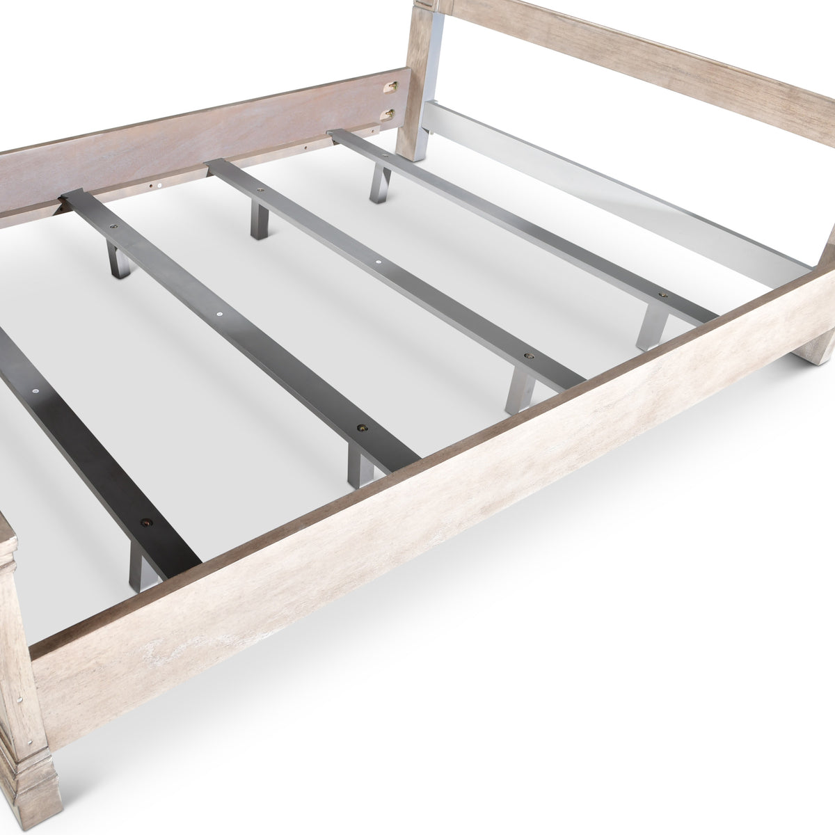 Highland Park Waxed Driftwood Queen Bed from Steve Silver - Luna Furniture