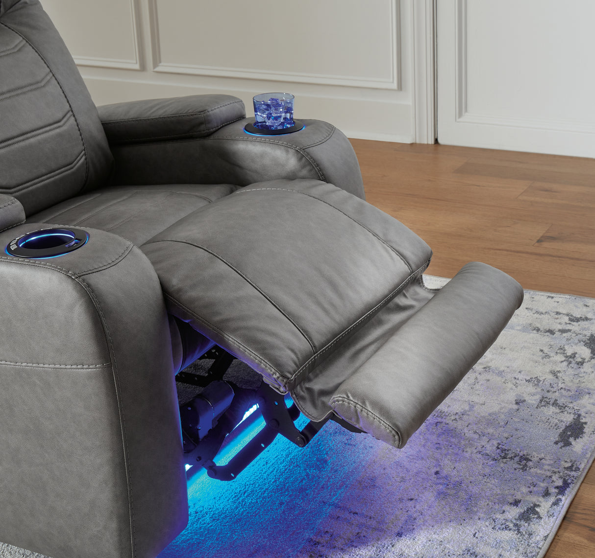 Schooner Rocks Slate Power Recliner from Ashley - Luna Furniture