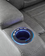 Schooner Rocks Slate Power Recliner from Ashley - Luna Furniture