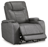 Schooner Rocks Slate Power Recliner from Ashley - Luna Furniture