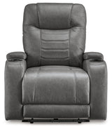 Schooner Rocks Slate Power Recliner from Ashley - Luna Furniture