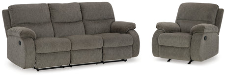 Scranto Reclining Sofa and Recliner from Ashley - Luna Furniture