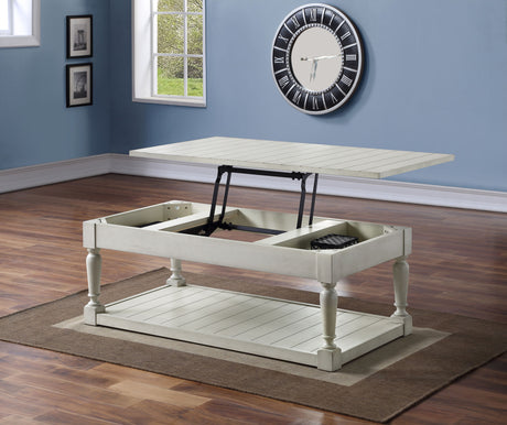 Hemingway Alabaster Lift-Top Cocktail Table from Steve Silver - Luna Furniture