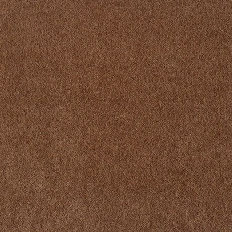 Selma Rust Velvet Crescent Arm Loveseat from Coaster - Luna Furniture