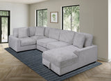 Serena Gray Modular Sectional from Happy Homes - Luna Furniture