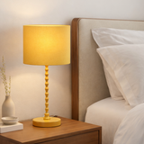 Sereno Table Lamp Ochre and Gold from Ashcroft Furniture - Luna Furniture