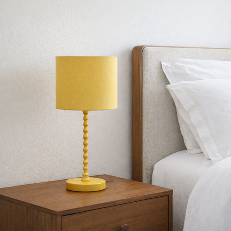 Sereno Table Lamp Ochre and Gold from Ashcroft Furniture - Luna Furniture