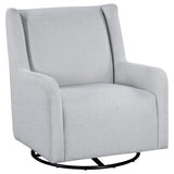 Serra Dove Boucle Swivel Glider Recliner from Coaster - Luna Furniture