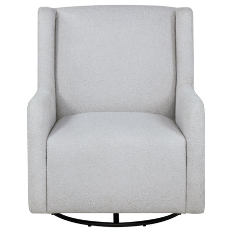 Serra Dove Boucle Swivel Glider Recliner from Coaster - Luna Furniture