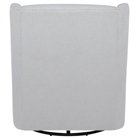 Serra Dove Boucle Swivel Glider Recliner from Coaster - Luna Furniture