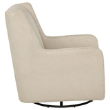 Serra Sandy Beige Boucle Swivel Glider Recliner from Coaster - Luna Furniture