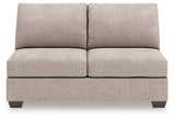 Seyler Lane Hemp Armless Loveseat from Ashley - Luna Furniture