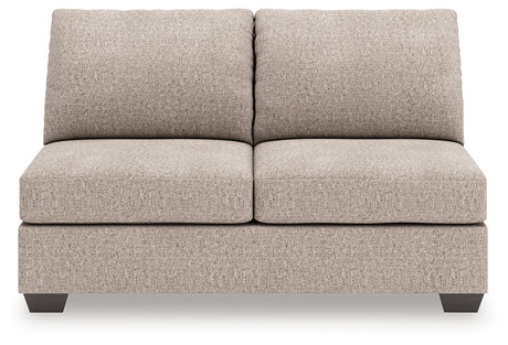 Seyler Lane Hemp Armless Loveseat from Ashley - Luna Furniture